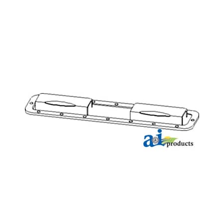 A & I Products Cover, Water Head 3.5" x17.5" x1.5" A-48461DA